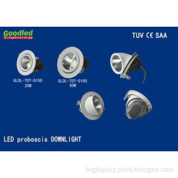 Outdoor Proboscis Dimmable LED Downlights 30W 2650LM IP65 ,